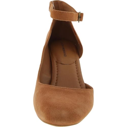 Lucky Brand Womens Kalicia Suede Padded Insole Pumps Brown 9 Medium (B,M)3