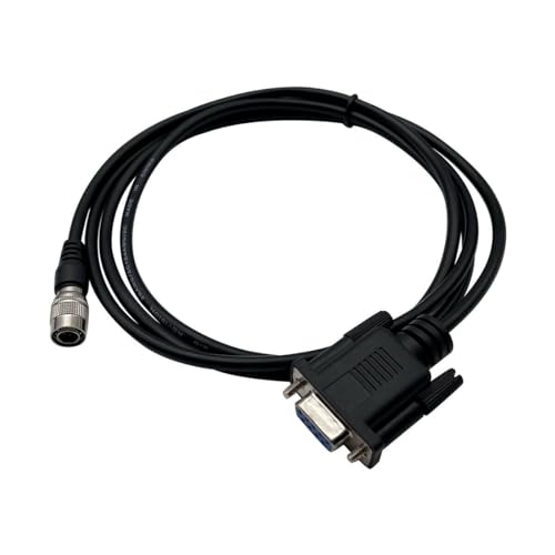 New 6-Pin COM RS232 Download Data Cable for Nikon Total Stations