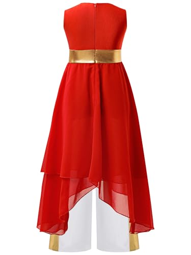 Tenue de louange métallique pour rites et danse chrétienne