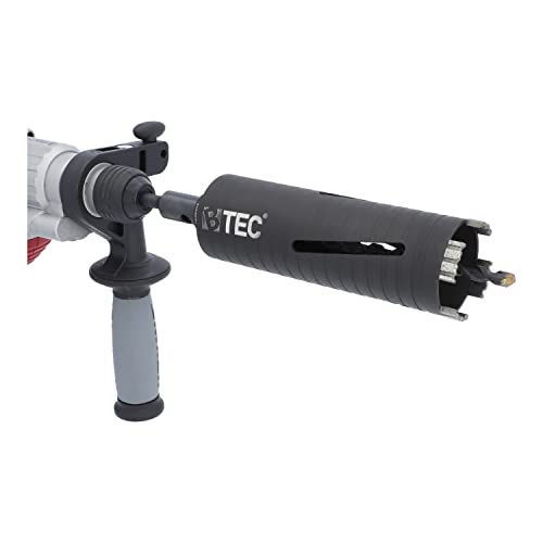 Premium Diamant Bohrkrone Beton Nutzlänge 180 mm, SDS-plus lang (200mm) Aufnahme und Zentrierbohrer 162 mm