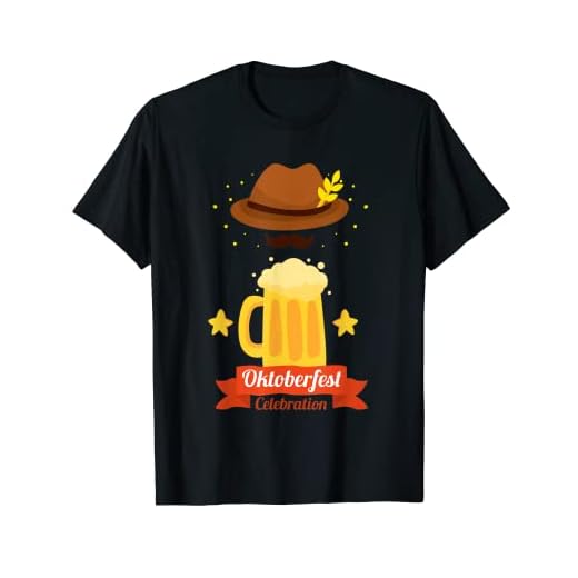 Camiseta de Oktoberfest con sombrero de cerveza alemana Camiseta