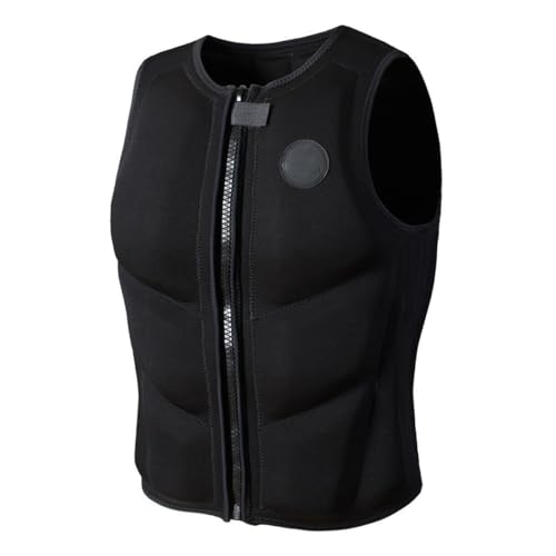 π 10 Best Wakeboard Life Jackets of 2025 3 Adults Surf Vest, Kayak Wakeboard Motorboats Ski Water Sports Swimming Vest(Black,Medium)
