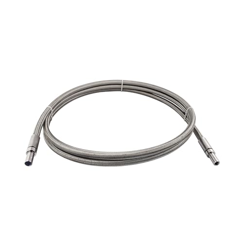 FITOK PTFE-Lined Stainless Steel Braided Hose 1/2