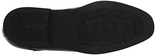 Calden Men's Invisible Height Increasing Elevator Shoes - Black Patent Leather Lace-up Formal Tuxedo Oxfords - 3 Inches Taller - K911929 - Size 10 D(M) US4