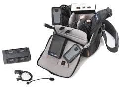 Vokkero Squadra communication unit with headset and armband