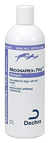 Dechra MiconaHex + Triz Shampoo for Dogs, Cats & Horses (16oz) (1810072)