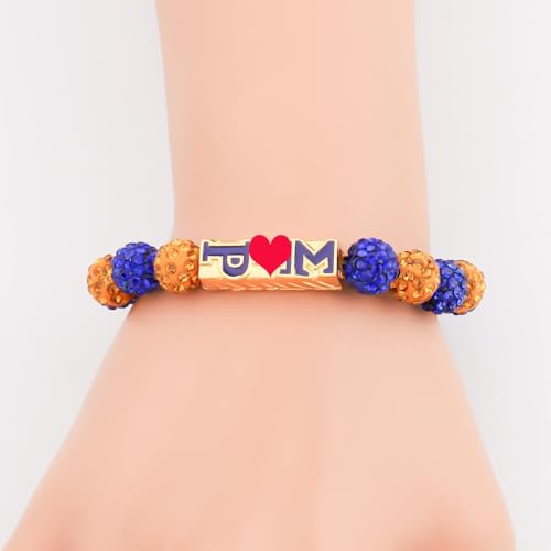 Image of CENWA Sorority Beads Bracelet Sorority Gift Greek Sorority Jewelry Gift