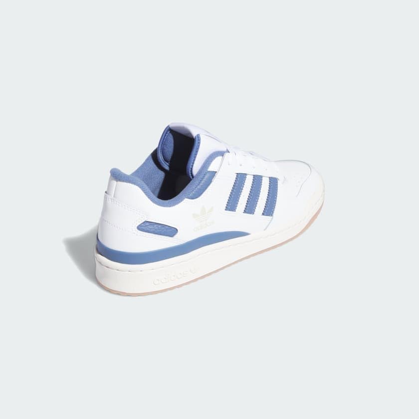 adidas Originals Men's Forum Low CL Shoes, Cloud White/Crew Blue/Cloud White, US 13 M