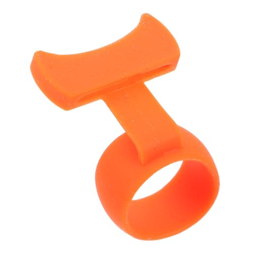 BESTonZON Guitar Pick Aid Silicone Material Non-slip Finger Guard for Picks Enhance Control for Strumming for Beginners