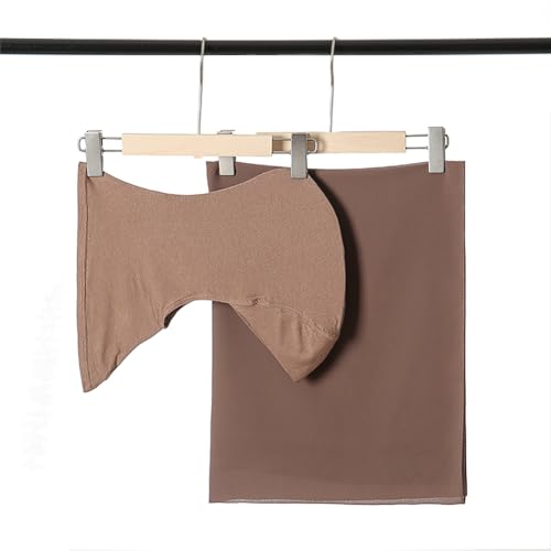 SIQITECHNO 2Pcs Modal Hijab Cap with Chiffon Shawl Muslim Stretchy Full Coverage Caps Hijab Scarves Long Scarf Wrap Scarves2