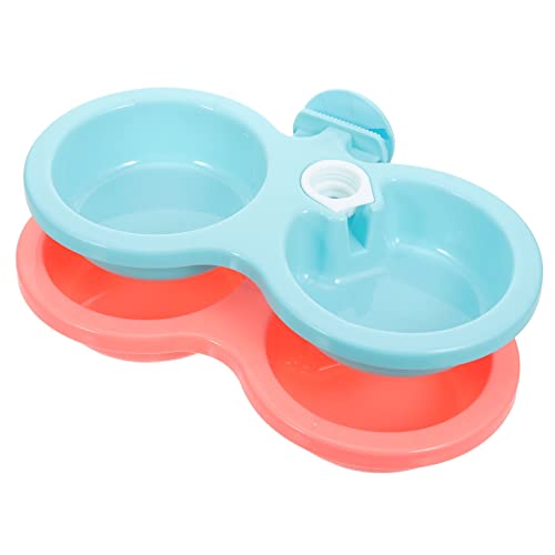 Loigohon 2個セット 懸掛式ペット食器 大型犬対応 ? 猫犬用給水給餌ボウル ケージ取り付け可 調節可能な高さ