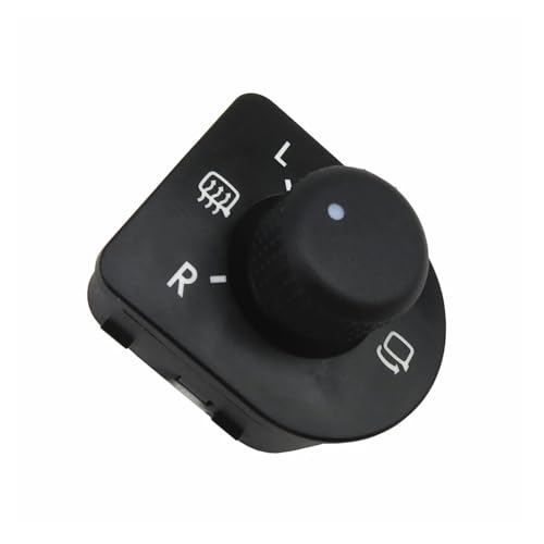 Bouton de réglage du rétroviseur voiture compatible interrupteur Passat B3 Beetle Golf 4