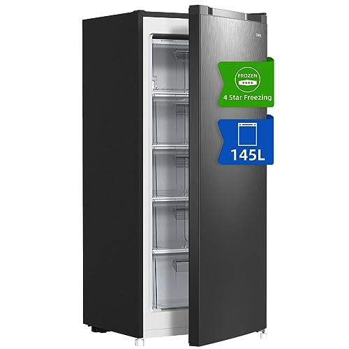Congelador vertical independiente CHiQ, 145L de capacidad,
