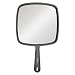 Diane TV Mirror, Large, Black, 9 x 12 Inches, 1 Count