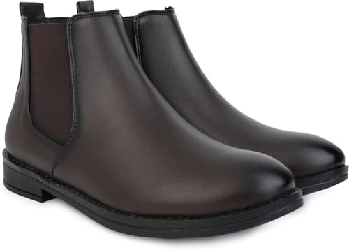 Image of Men Casual Boot | Boot For Men | Chelsea Fashion | Comfort Synthetic Leather All Season Wear Boot