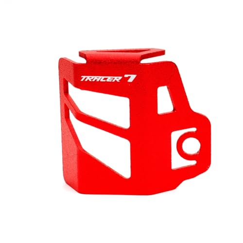 DingSyou Motorrad CNC Hinterradbremsflüssigkeitsbehälter-Schutzabdeckung Schutz 2025 Kompatibel mit Yamaha Tracer 9 GT 9GT Tracer 7 GT 700GT Tracer 900GT