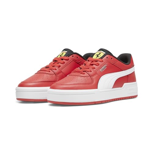 Scuderia Ferrari CA Pro Mens Lifestyle Shoes (Red/White)2