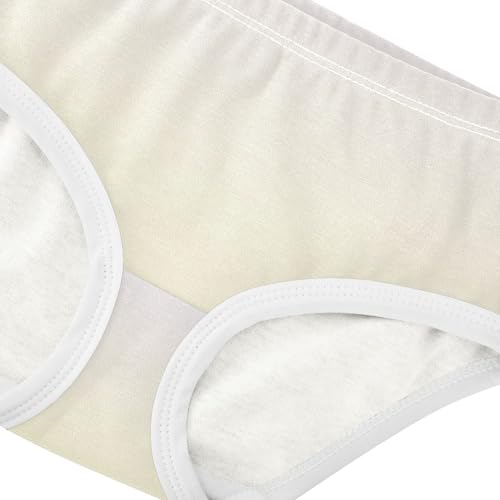 Joisal Magnolia Lemon Chiffon Gradient Panties Little Girl Girls Underwear Toddler Cotton Flower Briefs Kids Undies 2t4