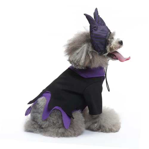 Disfraz de Bruja para Perro Halloween Talla M miniatura 7