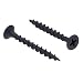 Produktbild 4.8x90mm Schwarze Trockenbauschrauben, Selbstschneidend, Phillips-Senkkopf, Grobgewinde, Scharfer Punkt,Schwarzes Phosphat Holzschrauben, Gipsschrauben für Gipskartonplatten (10 pcs)