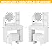 DWVO Vanity Desk with Mirror and Lights, Makeup Vanity Table Set with Power Outlets and Chair, 3 Lighting Colors, Makeup Desk with 3 Drawer and Lots Storage Shelves, Bedroom, White Dressing Table