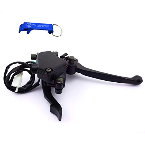 TC-Motor 7/8'' 22mm Double Brake Lever Thumb Throttle For 50cc 70cc 90cc 110cc 125cc 150cc ATV Quad Taotao Sunl Roketa Roketa Coolster