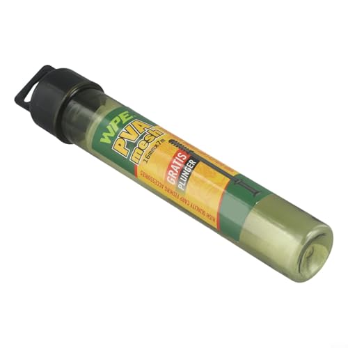 Malla de PVA soluble en agua para pesca de carpa, bolsa de repuesto ideal para redes de cebo de trampa de alimentador de 7 m (16)