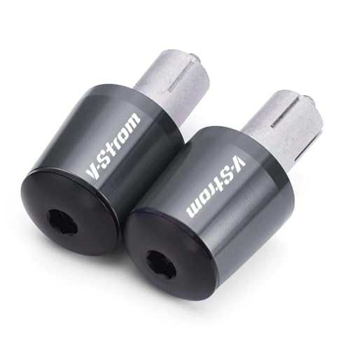 Guidon Moto CNC Antivibration Embouts de Poignées pour Suzuki V-Strom DL650 DL1000