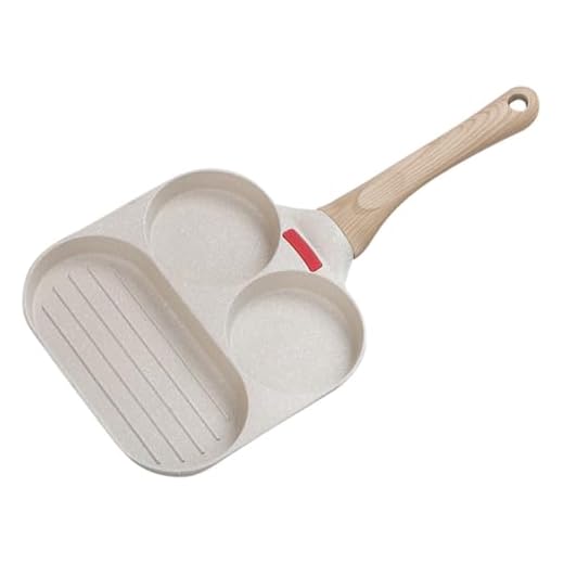 3-in-1 Nonstick Breakfast Egg Frying Pan