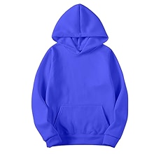 Women Men Basic Hoodies Unisex Oversized Fleece Sweatshirt