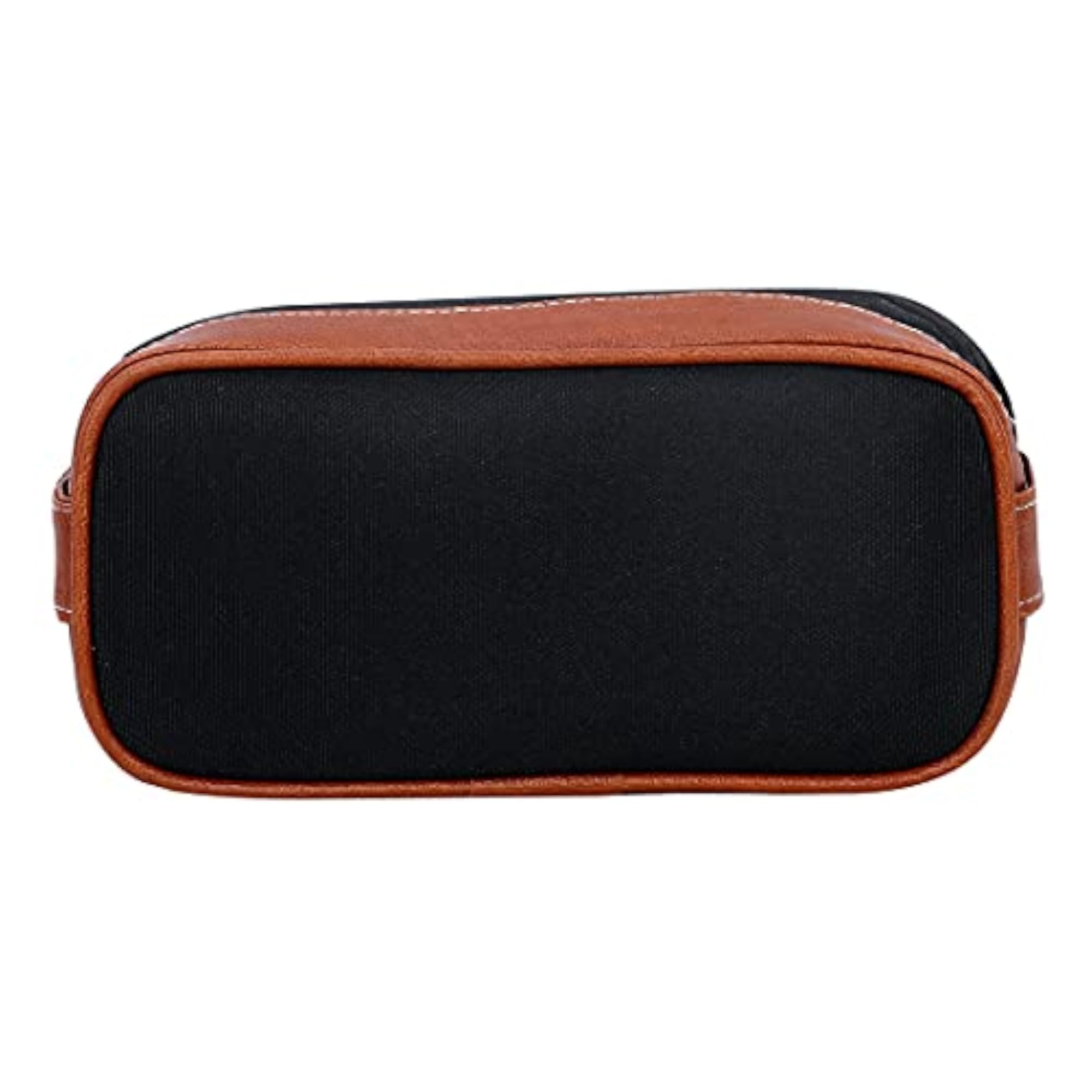 Leather Travel Toiletry Organizer Dopp Kit, Water-Resistant