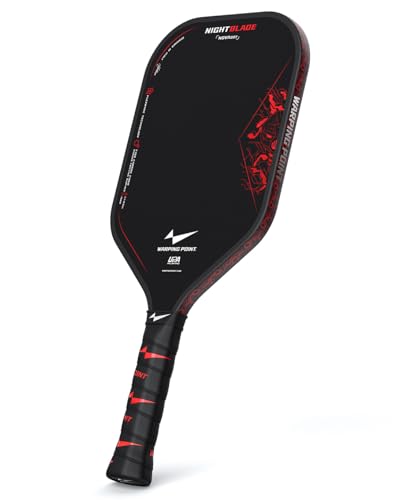 Nightblade Pickleball Paddle with Foam Core & Long Handle