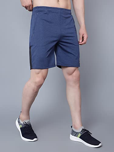 Image of John Ally Mens Gym Shorts Built with Durable Both Sider Zipper Pocket and Moisture Wicking Fabric for Workout, Yoga, Running and Lounge wear.