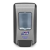 GOJO GOJ 5234-06 Purell FMX-20 Push-Style Soap Dispenser, Graphite, 2000 ml Capacity (Pack of 6)