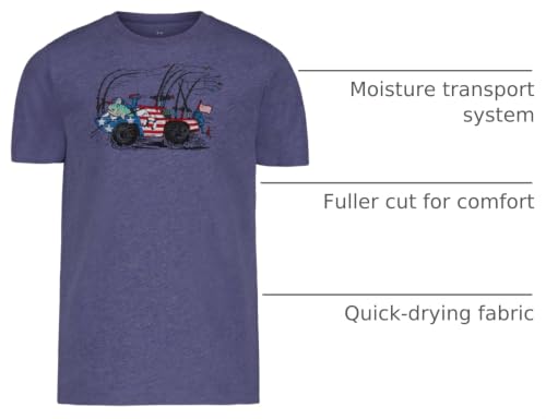 Image of Under Armour Boys' Short Sleeve Graphic T-Shirt, Soft & Comfortable, Outdoor Collection