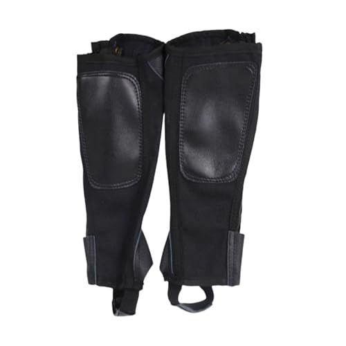Protège-jambes d'équitation anti-frottement et respirants - Lot de 2 mini-guêtres