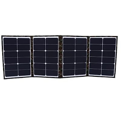Halearo 80W Foldable Solar Panel Durable Charger for Outdoor Camping Emergency Use