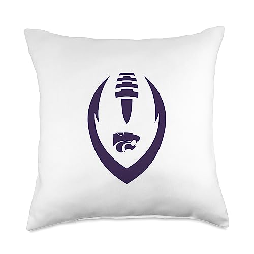 Kansas State Wildcats | Official NCAA University | TDKNST02 Throw Pillow