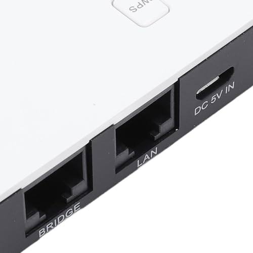 Wireless Print Server with 4 USB Sharing, Multi Mode (Wired / 2.4G WiFi/Standalone), Easy Setup, 100Mbps LAN, Plug and Play for & (White) - Thumbnail 5