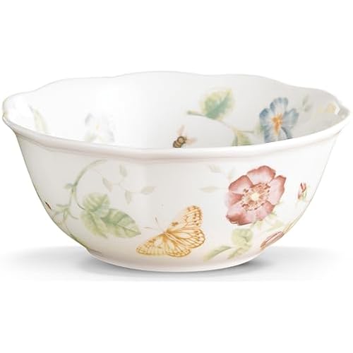 Lenox 788576 Butterfly Meadow Large All-Purpose Bowl , Yellow