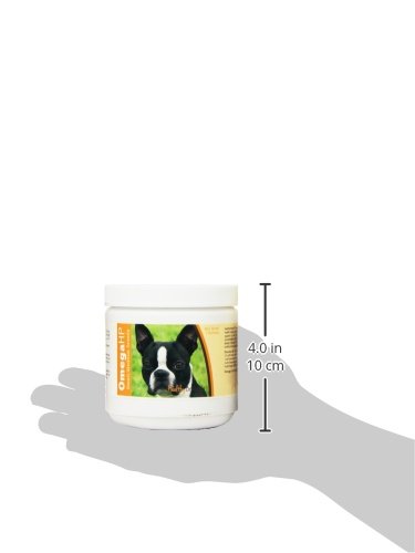 Image of Healthy Breeds Boston Terrier Omega HP Fatty Acid Skin and Coat Support Soft Chews 60 Count