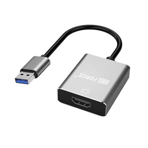 Reliable Japanese Company, Eligible Invoice Issuance, USB 3.0 to HDMI Converter, Audio Compatible, HD 1080P, USB to HDMI Cable, Monitor, USB Converter, Multi-Display, HDMI Converter, HDMI Converter,