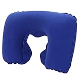 1 PC Protable Gonfiabile a Forma di U Cuscino Da Viaggio Comodo Cuscino D