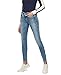 Produktbild G-STAR RAW Damen Lynn D-Mid Waist Super Skinny Jeans, Blau (Lt Aged Destroy 9136-1243), 28W / 30L