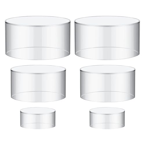 Sharplace 6 Pezzi di Alzate per Buffet, Scatola di Immagazzinaggio Salvaspazio per Catering di Dessert per Anniversari