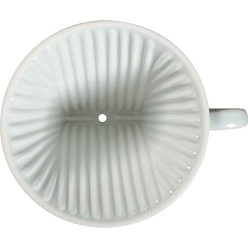 Melitta Porcelain Single-Cup Pour-Over Coffee Brewer, White, Pack Of 4 #TOP5