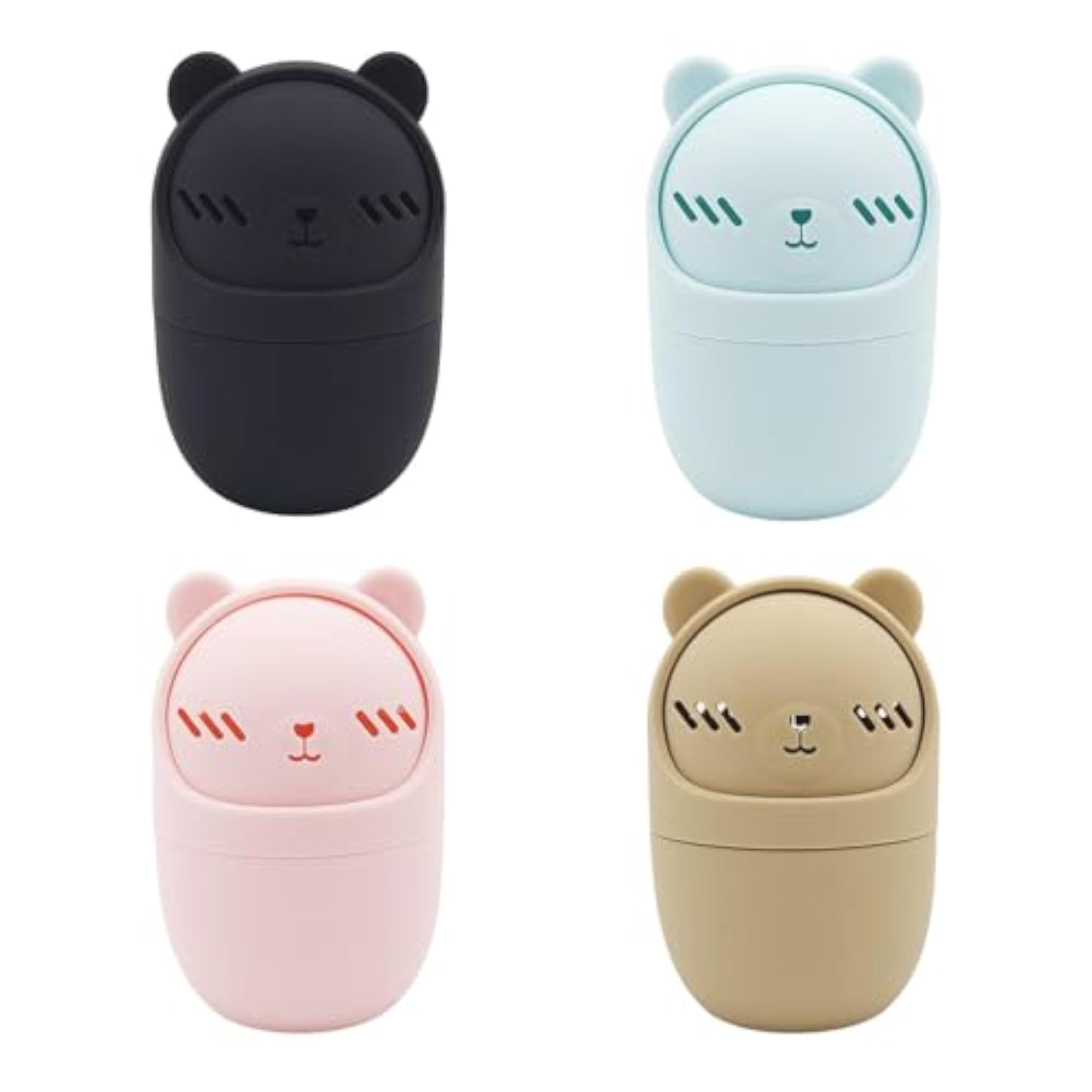 4x Silicone Makeup Sponge Holder, Pink