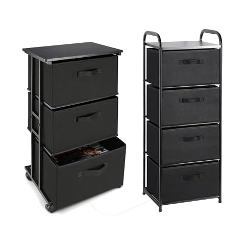 MAX Houser Dresser Storage with 3-4 Drawers Cover