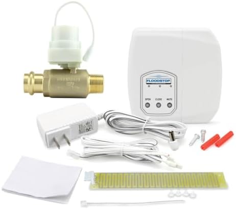 FloodStop Water Heater Leak Detector Kit with Automatic Water Shut-Off