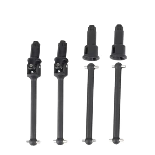 GTVNPOA RC Upgrade Parts For Haiboxing For Hbx 16889 16889A 16890 16890A SG1601 SG1602 1/16 Front And Rear Drive Shaft Driveshaft M16015 RC Car Parts Replacement